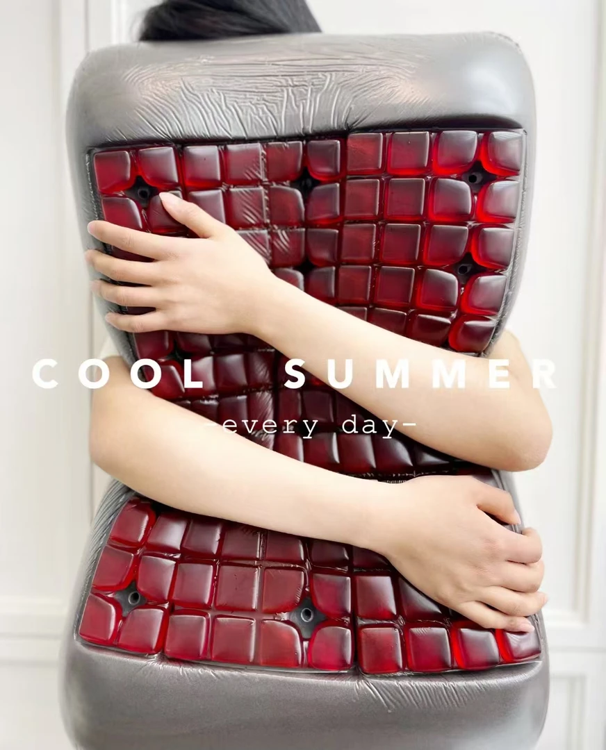 【元旦线下凝胶枕】黑金双波浪凝胶冷凝枕芯慢回弹凉感夏季专用