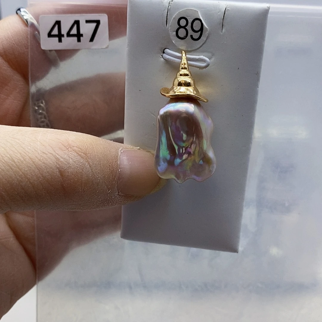 颈饰合金淡水珍珠