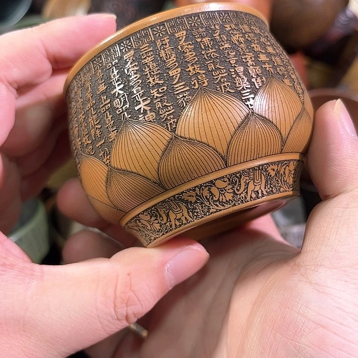 茶杯紫砂全手工紫砂主人杯