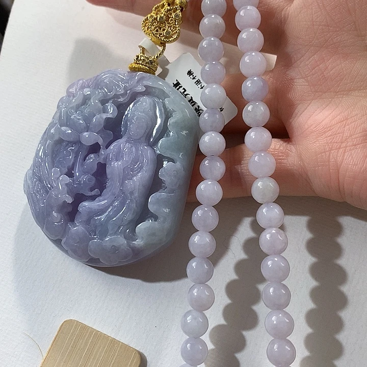 翡翠未镶嵌颈饰翡翠吊坠