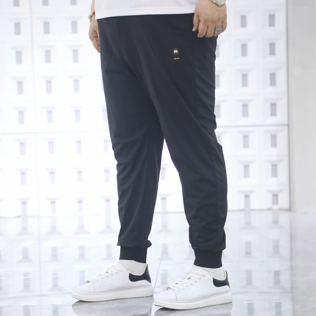 胖哥文大码男装夏季牛奶丝速干裤25306