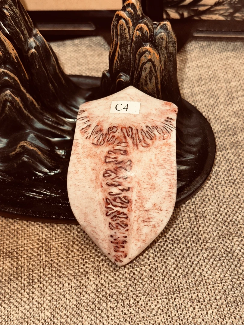 三界牌 文玩 公鹿鹿骨 高密高料 吊坠 手把件 雕刻 文玩人必备