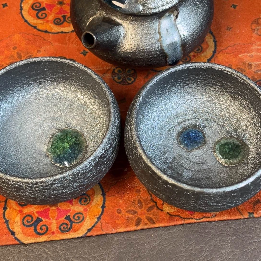 簪***霄柴烧茶器柴烧茶器