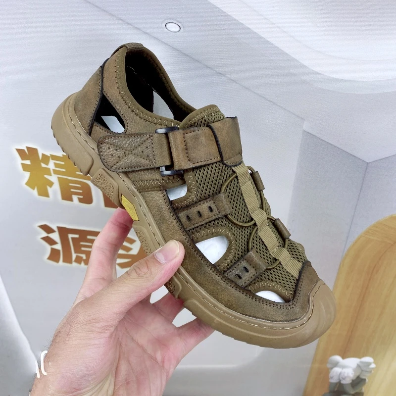 【断码】男士透气百搭休闲洞洞鞋36006