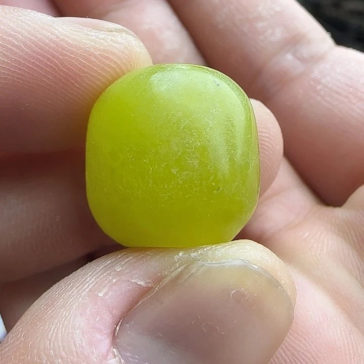 冷***魂白玉菩提吊坠精品