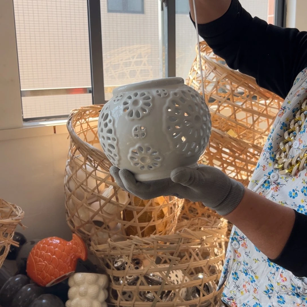 摆件100 号高中低温陶瓷工艺瓶（部分微瑕）