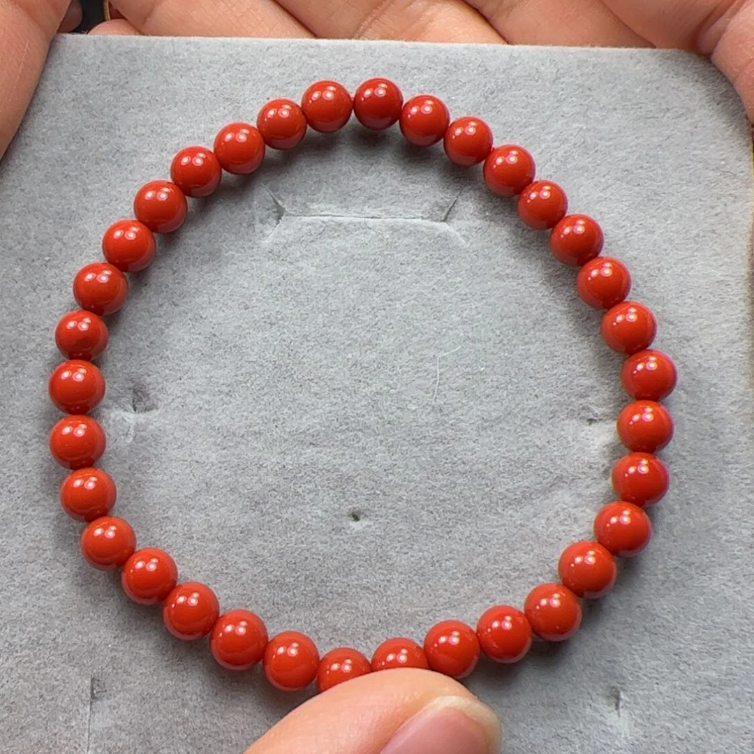 南红玛瑙手串未镶嵌春*