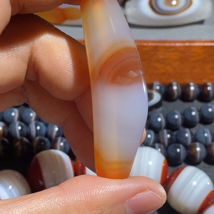 玛瑙/玉髓未镶嵌项链