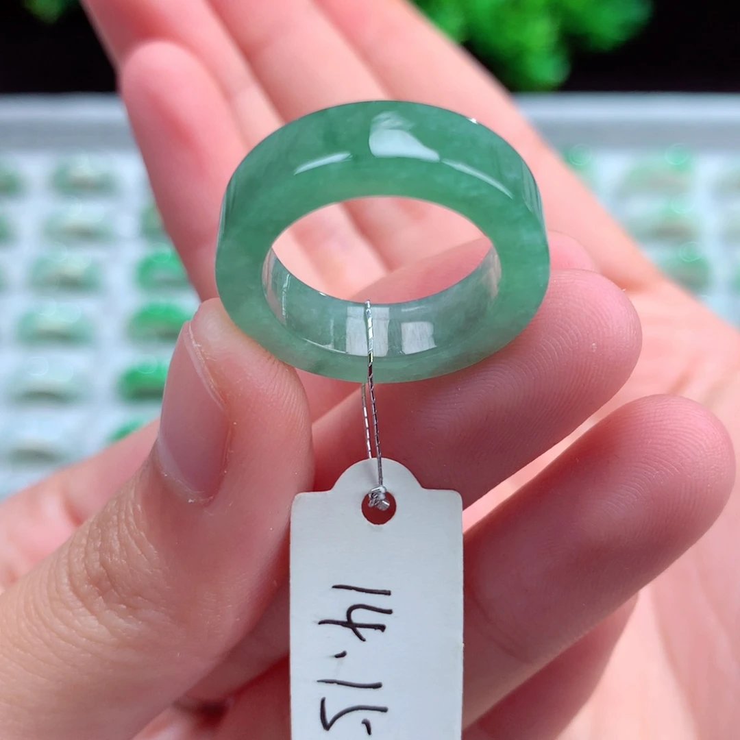 未镶嵌戒指翡翠天然