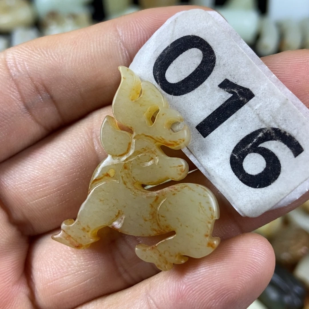 吊坠(不含链)未镶嵌和田玉