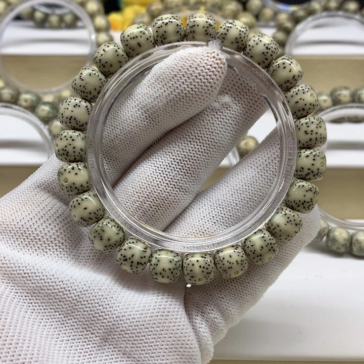 手串星月菩提2号小通体留白10/9