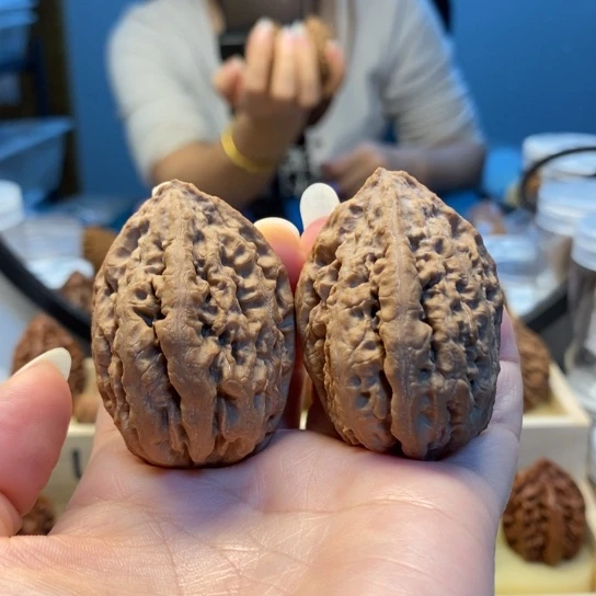 把件桃核东北秋子6