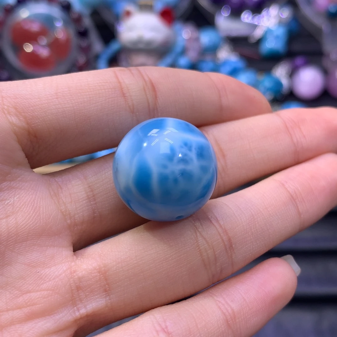 针钠钙石（海纹石）颈饰未镶嵌?****?