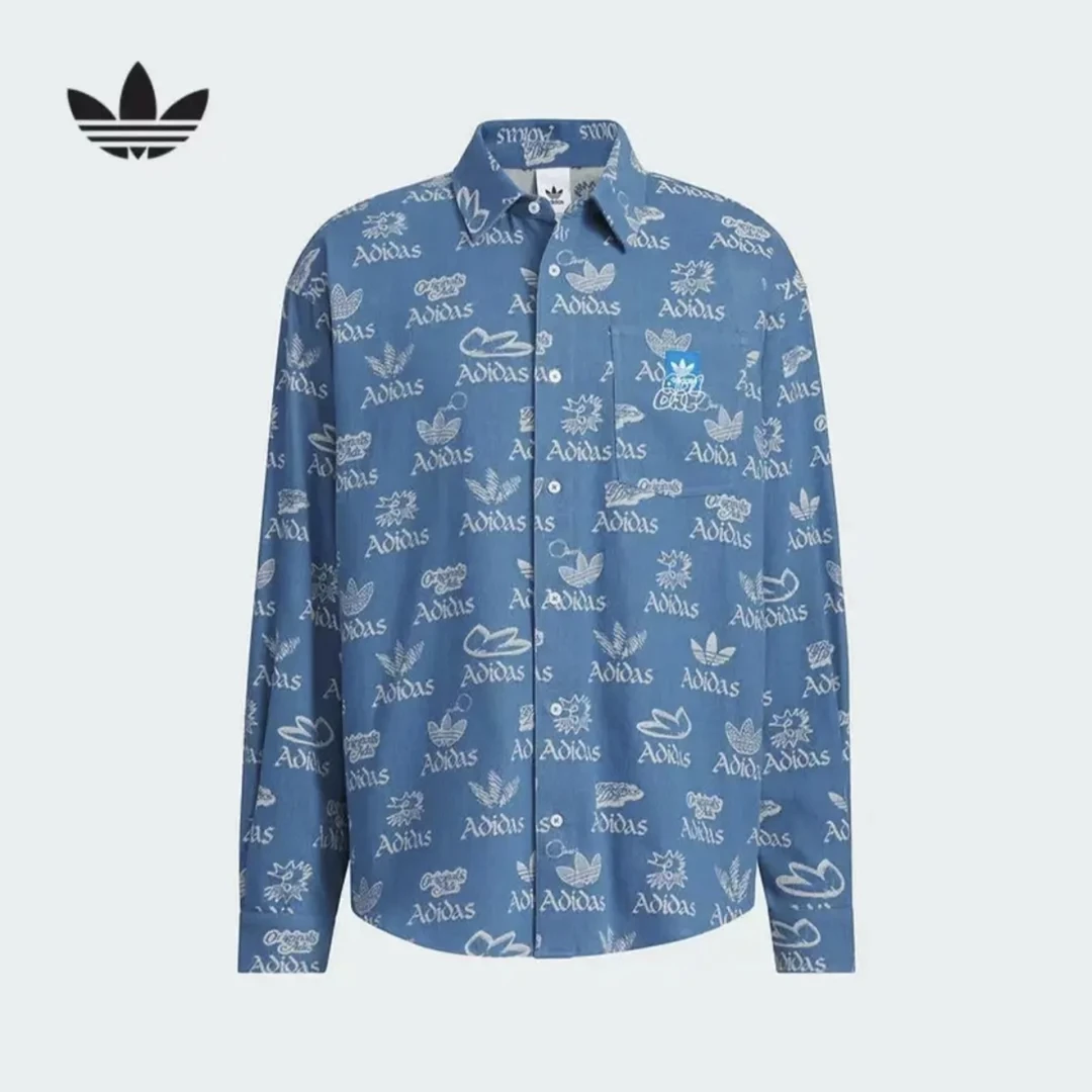 ADIDAS ORIGINALS(阿迪经典)2025夏CS LS SHIRT M长袖衬衫 JN1662