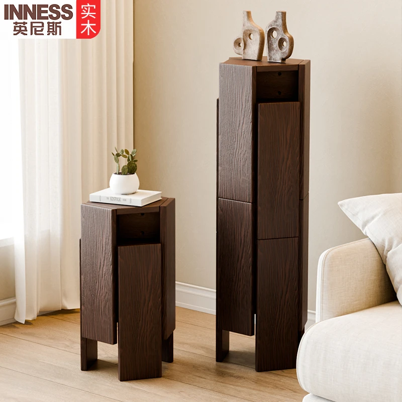 实木凳子家用叠叠凳多功能创意组合六角凳客厅北欧简约餐桌凳