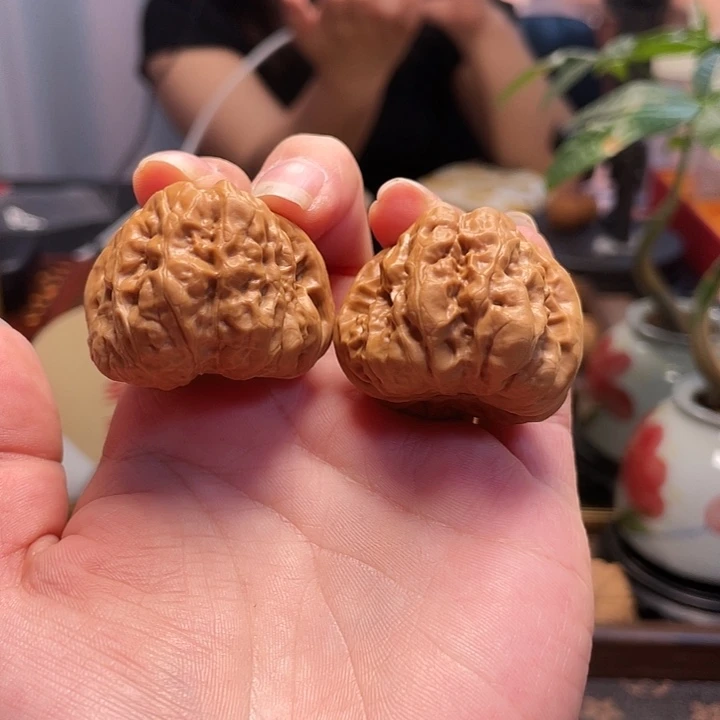 文玩核桃把件蛤蟆闪18