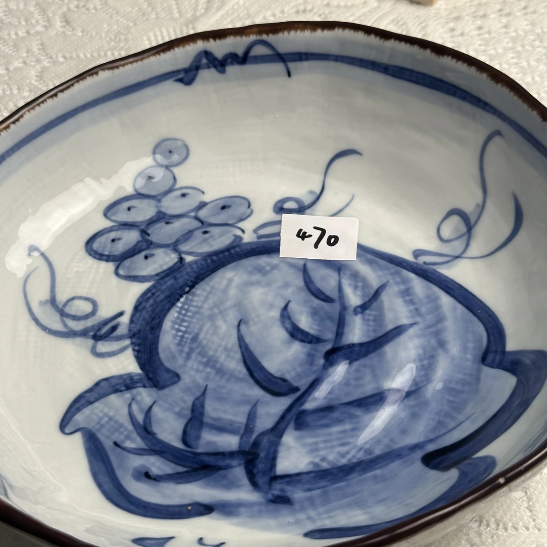 470号全网孤品高端中古日瓷回流 香兰社 深川制 九谷 濑户烧古董