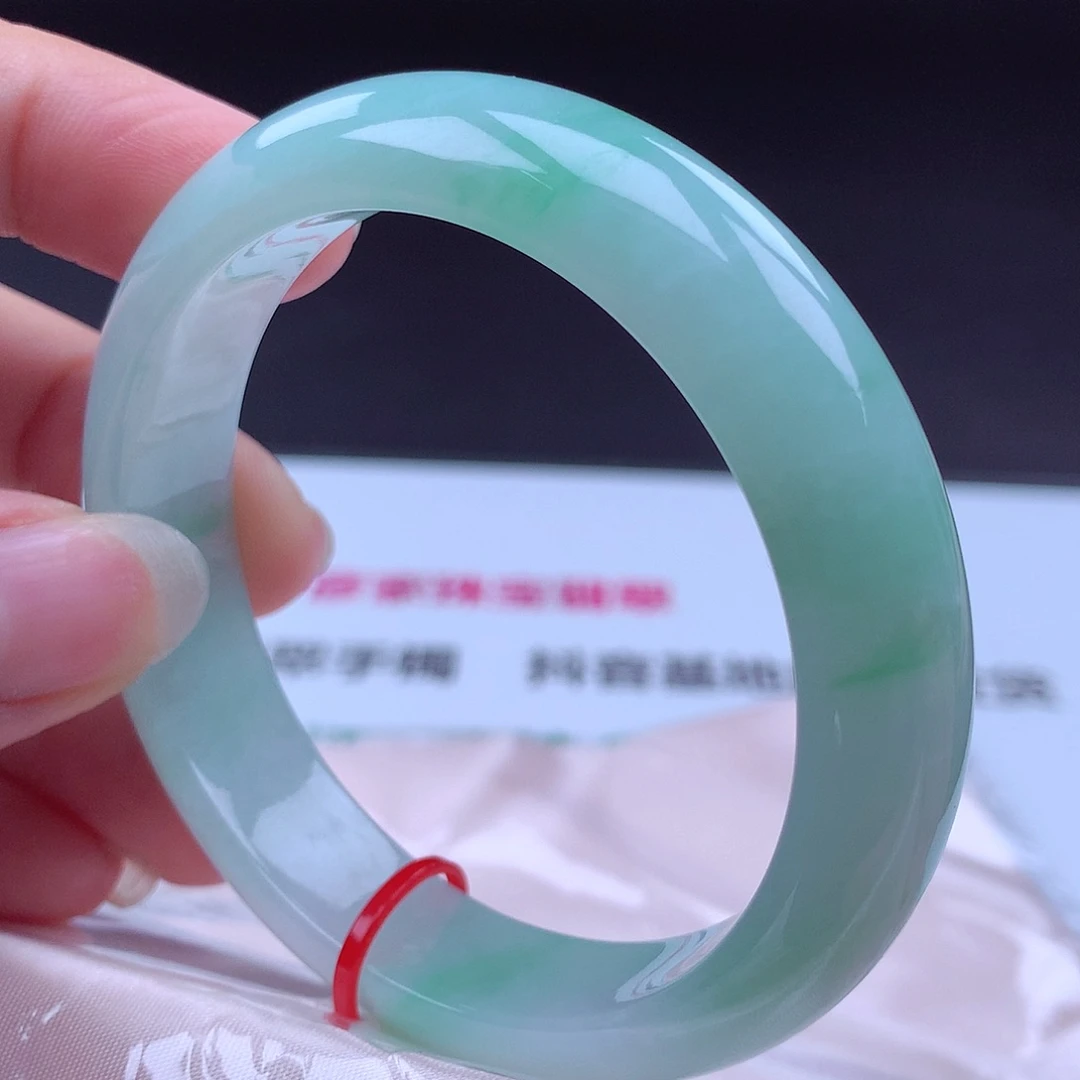 翡翠未镶嵌手镯手镯002032