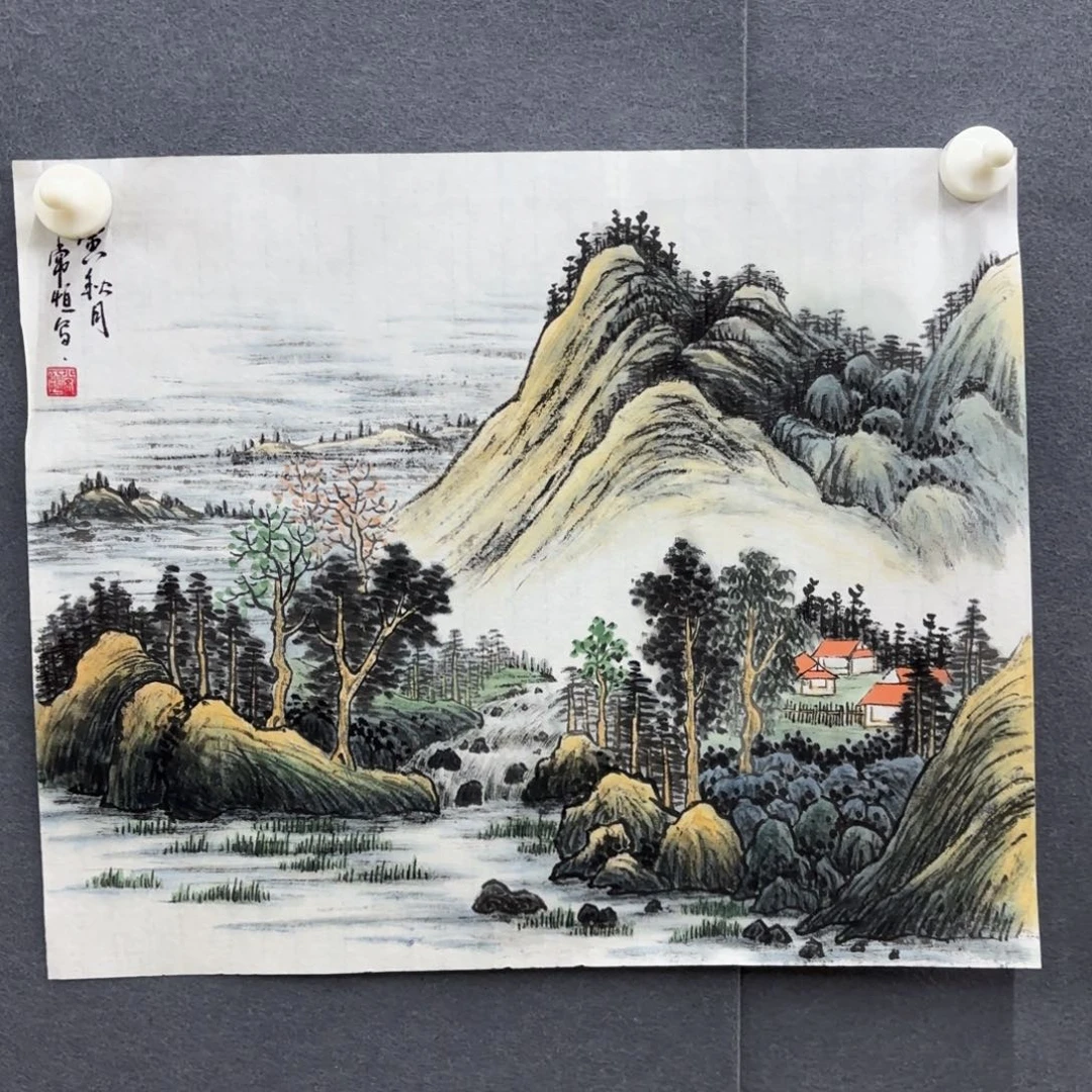 国画山山水水山水