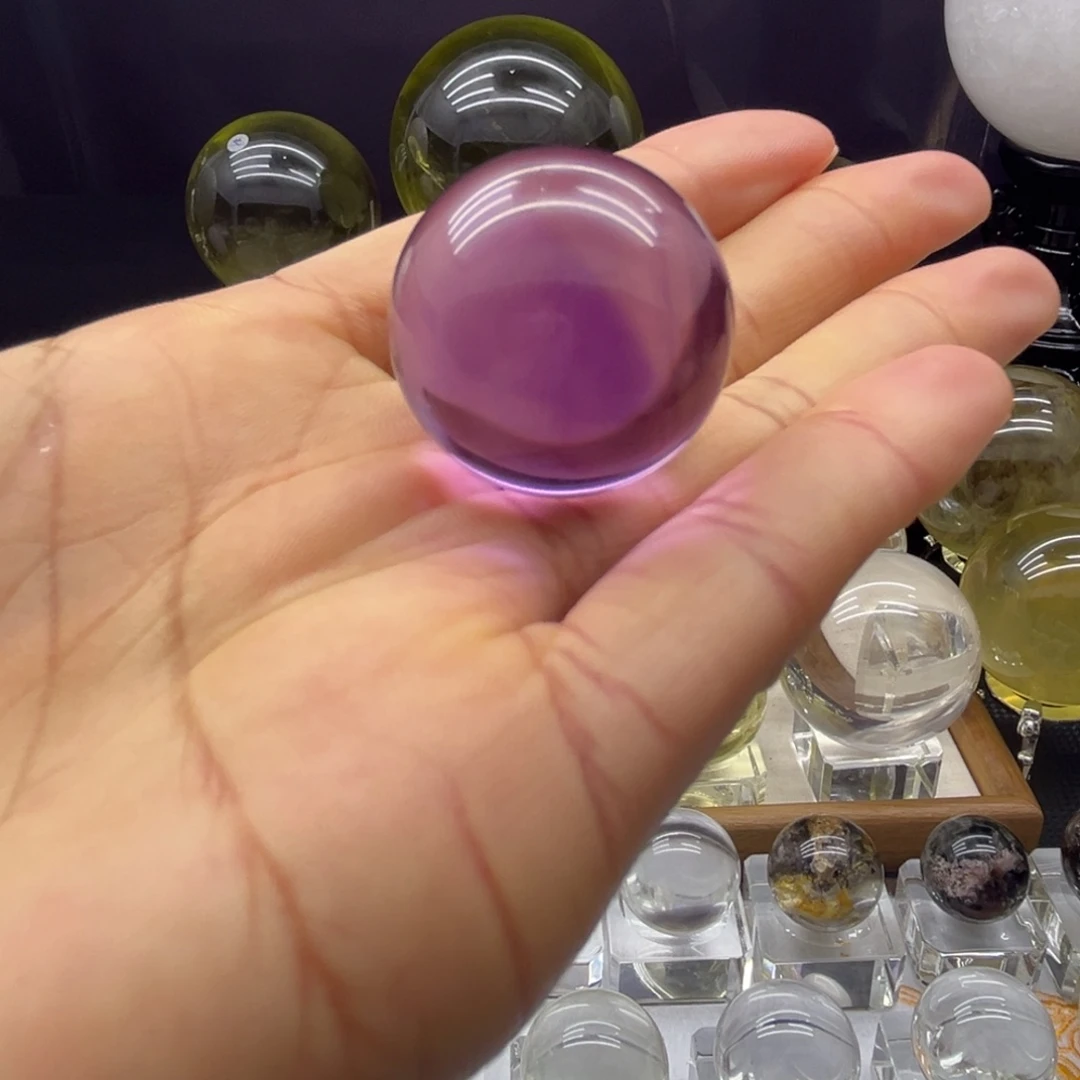 水晶未镶嵌珠宝半成品2.81公分