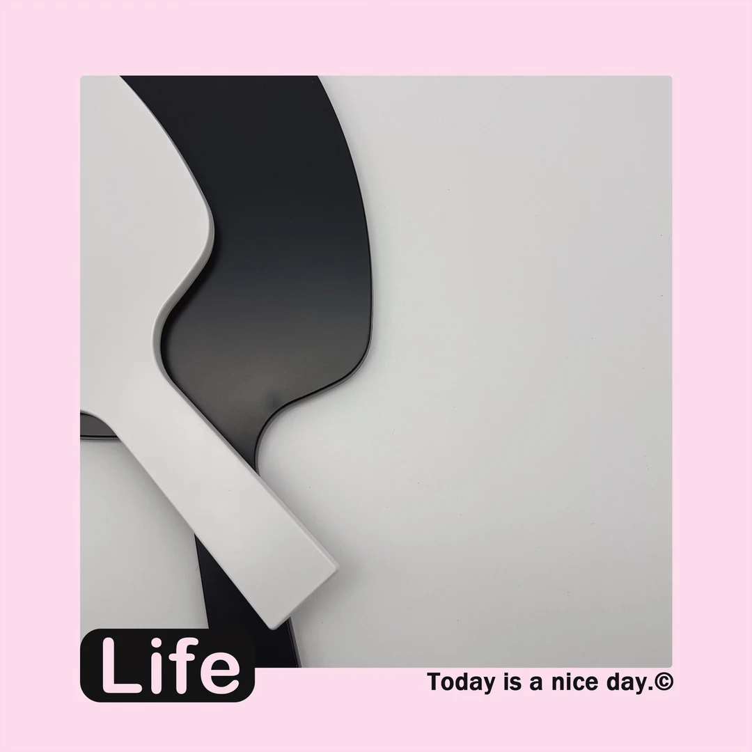 【是臭臭】双色手持镜礼盒666