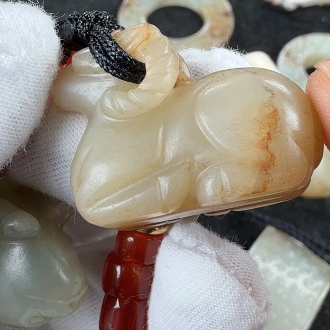 颈饰未镶嵌和田玉（糖玉）j***j