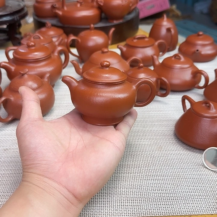 小***潮紫砂壶全手工制作掇只
