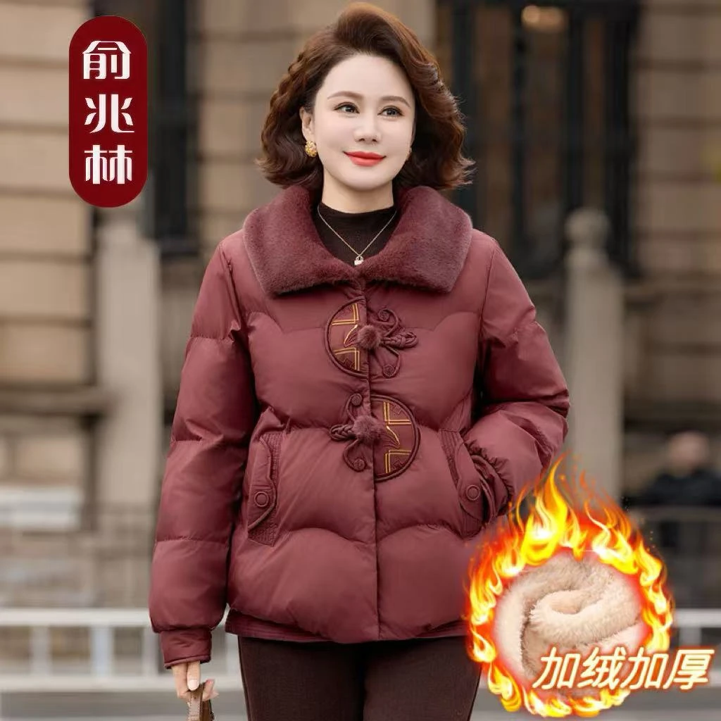 2025新款外套加厚宽松韩版秋冬冬季保暖百搭时尚棉服短款休闲棉