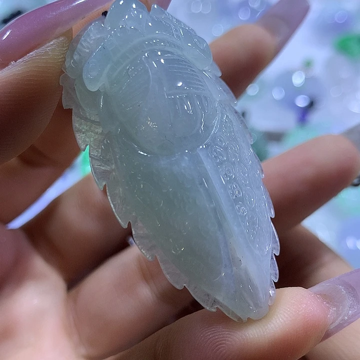 翡翠未镶嵌颈饰天然翡翠A货吊坠