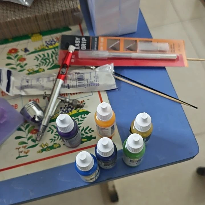洛***洛星影水性漆基础色金属色6瓶