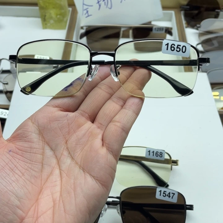 竹叶青半框眼镜 1650