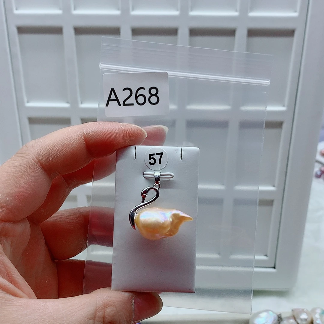 吊坠(不含链)合金淡水珍珠