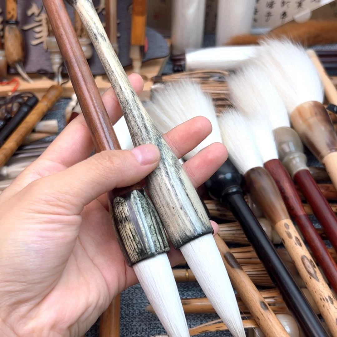 定制大楷兼毫6.0对联大字作品