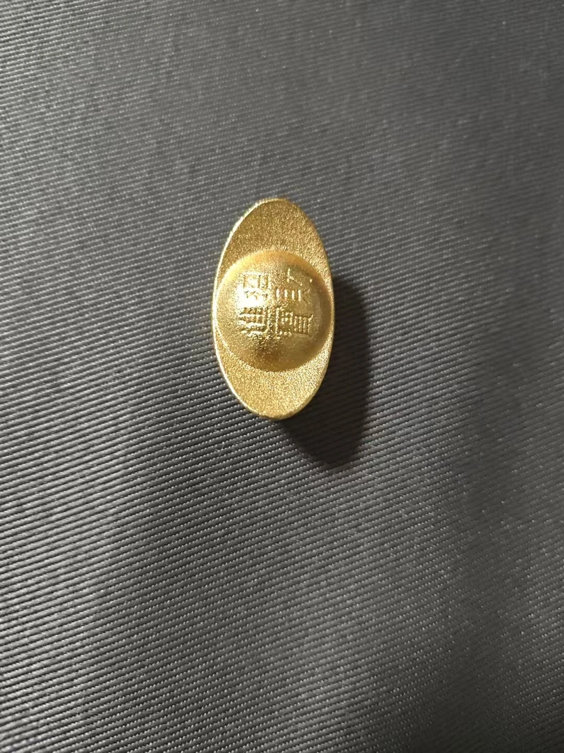 (质检发货)轻奢经典百搭黄色元宝摆件ys92706