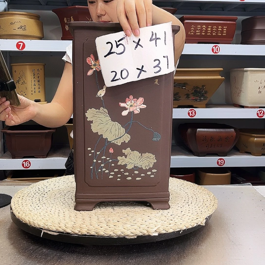 紫砂花盆紫砂花盆