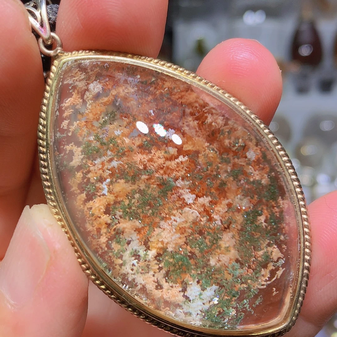 水晶银S925镀金镶嵌珠宝半成品定制款