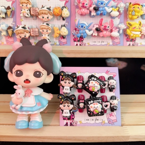 （定制小女孩）纯手工穿戴甲