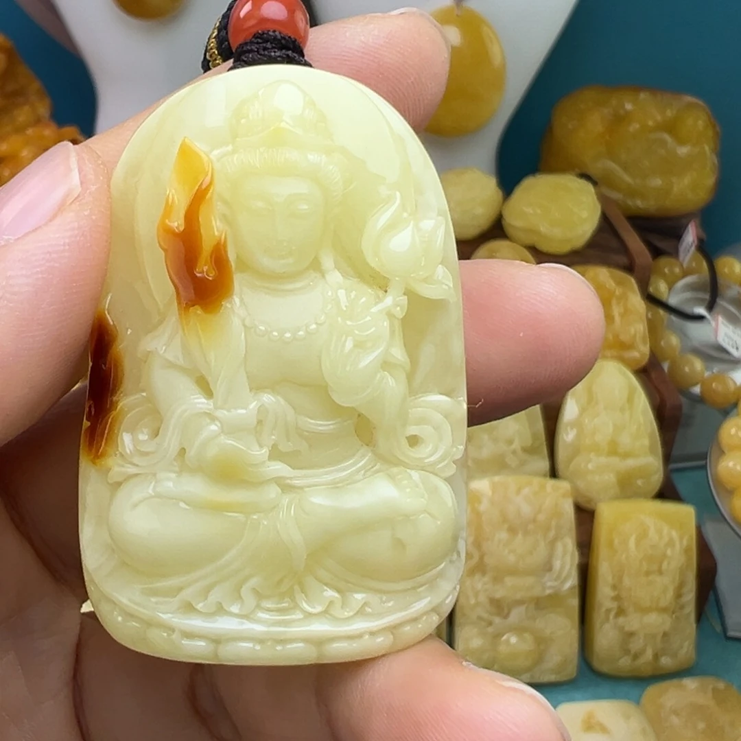 蜜蜡吊坠(赠链)未镶嵌