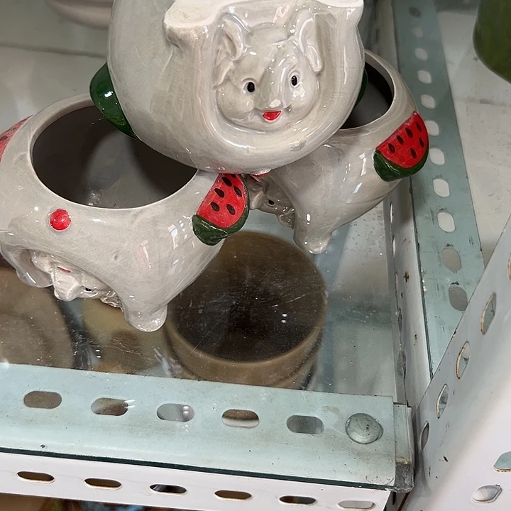 微瑕陶瓷花盆满9.9发