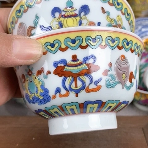 景德镇陶瓷藏式茶碗