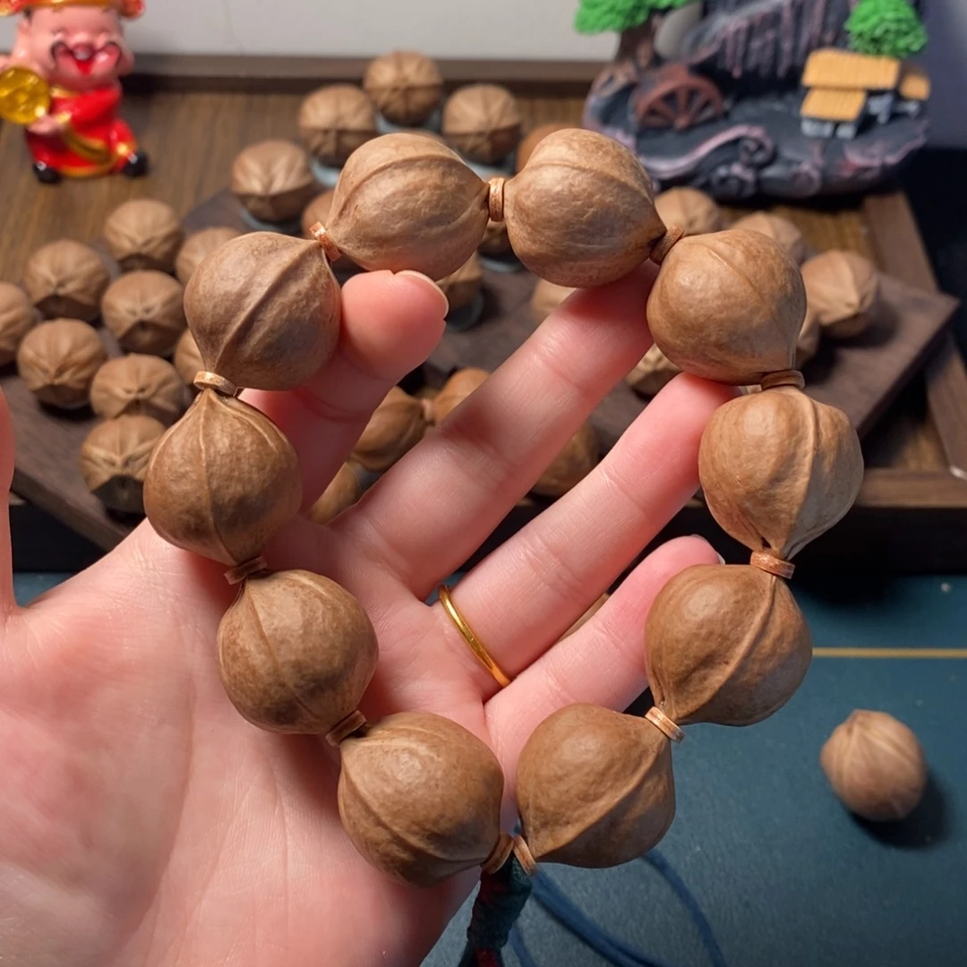 橄榄核手串/手链2326梅林铁三花橄榄核