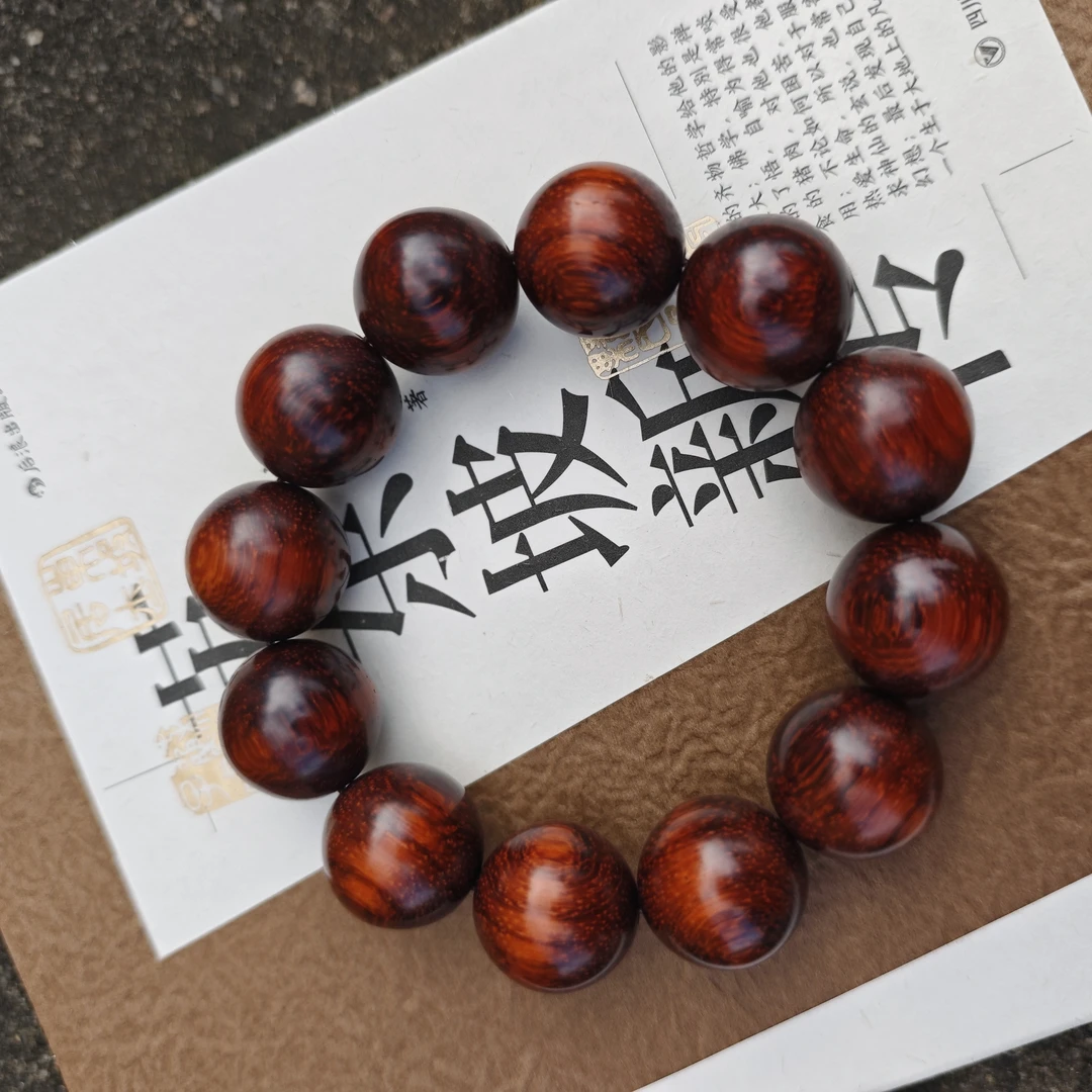 非金属木质手链 木质手串制作，可来料加工，手工打磨抛光