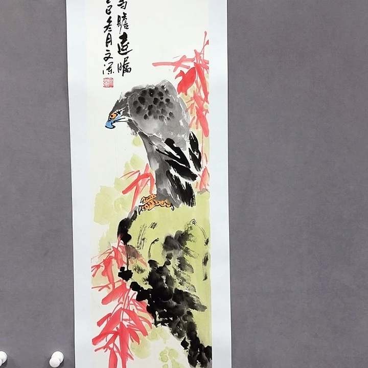 国画亲笔手绘放心去藏