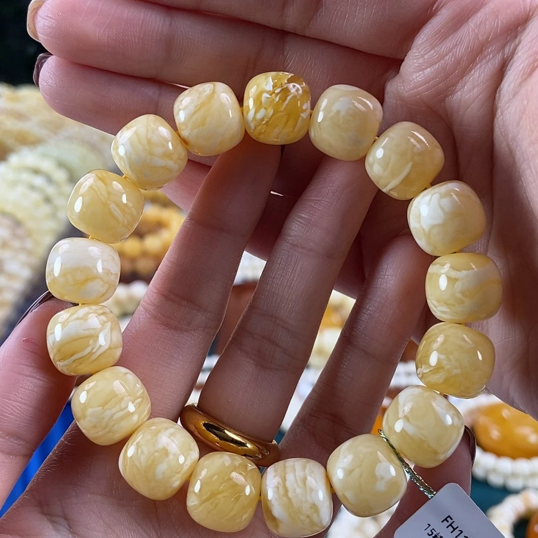 琥珀未镶嵌珠宝奇石15 23.15 金瓷白妖花