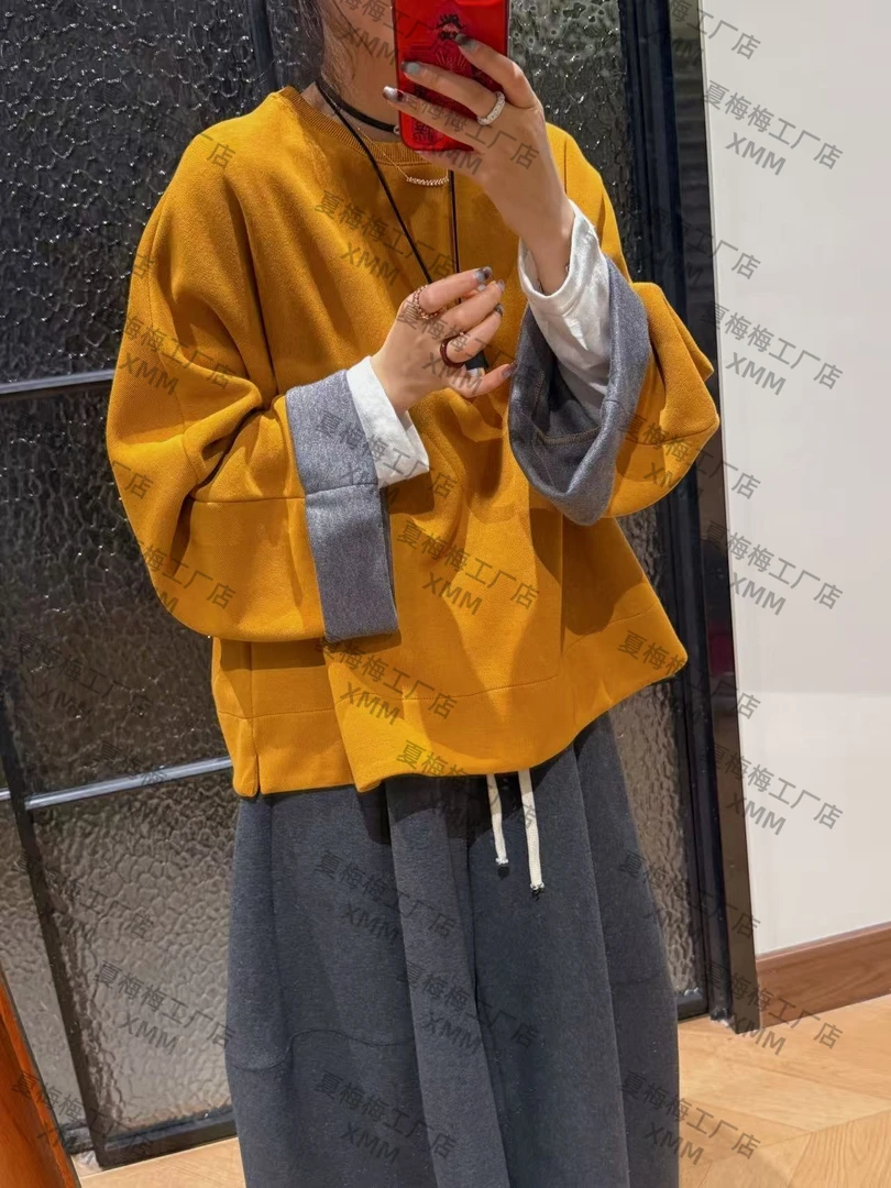 XMM.【翻遍袖卫衣】时尚秋季新款百搭潮流显瘦洋气宽松休闲-M669130