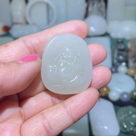 和田玉挂件未镶嵌