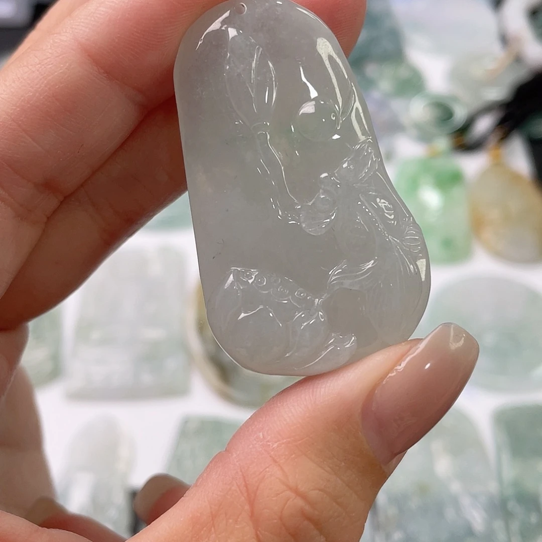 吊坠(不含链)未镶嵌翡翠1