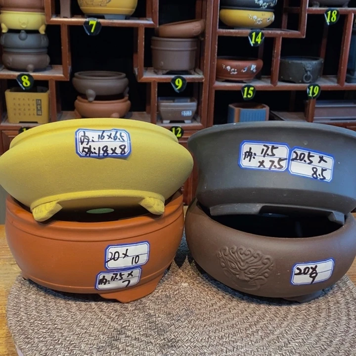 紫砂花盆紫砂花盆