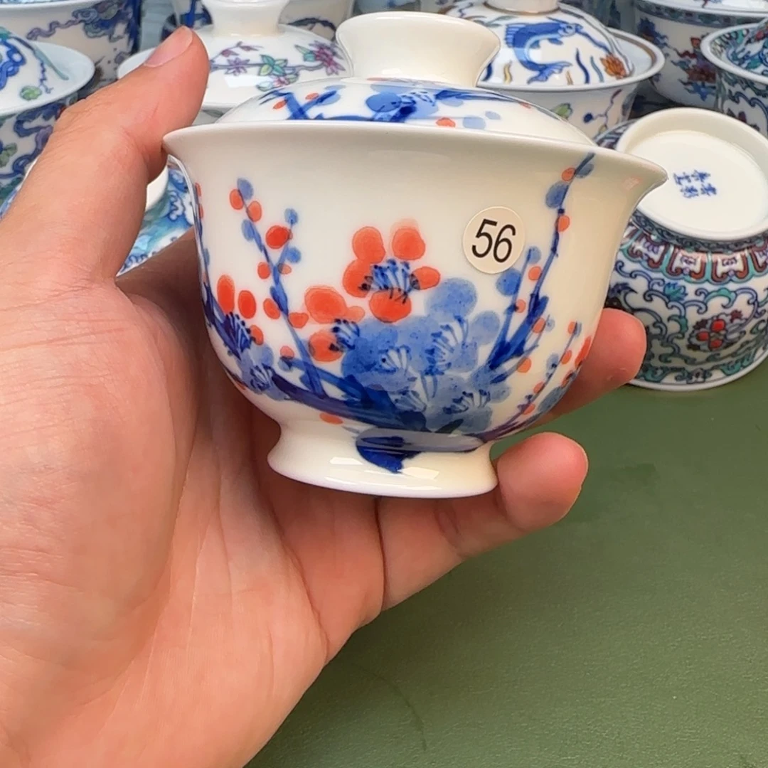 彦祖纯手工手绘茶具56