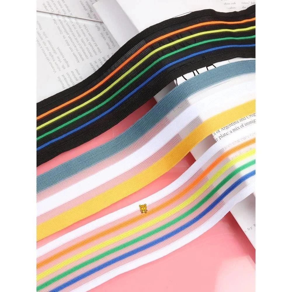 裤子衣服加宽侧边条两侧改大加肥织带辅料牛仔裤侧缝条包边装饰。